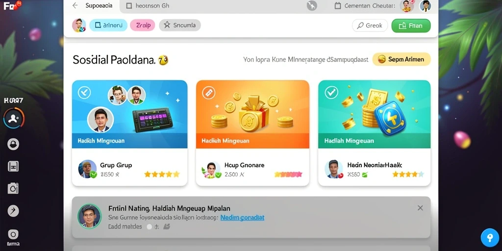 Tampilan antarmuka yang sederhana dan intuitif.