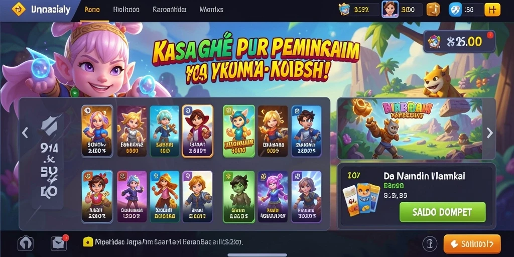 Tampilan antarmuka yang intuitif dan user-friendly.