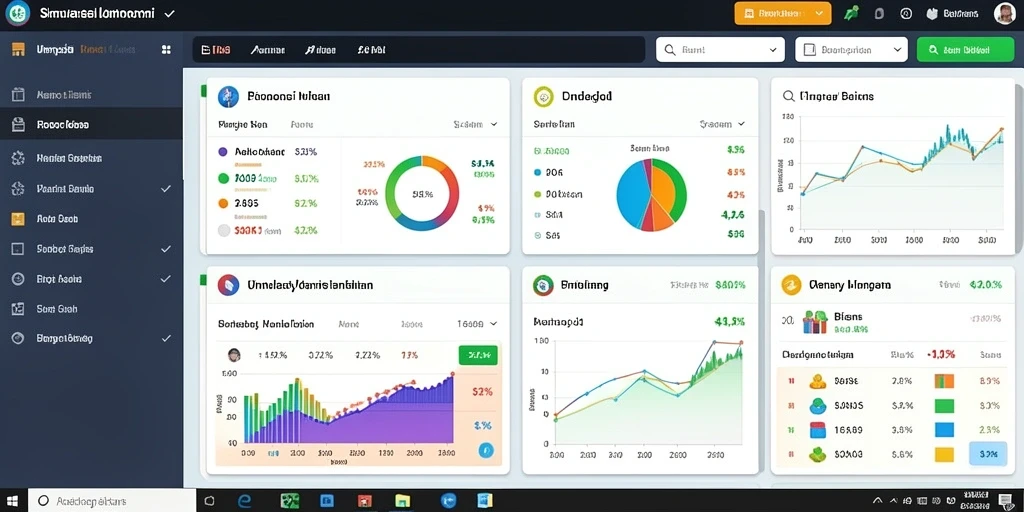 Tampilan menu utama yang intuitif dan menarik.