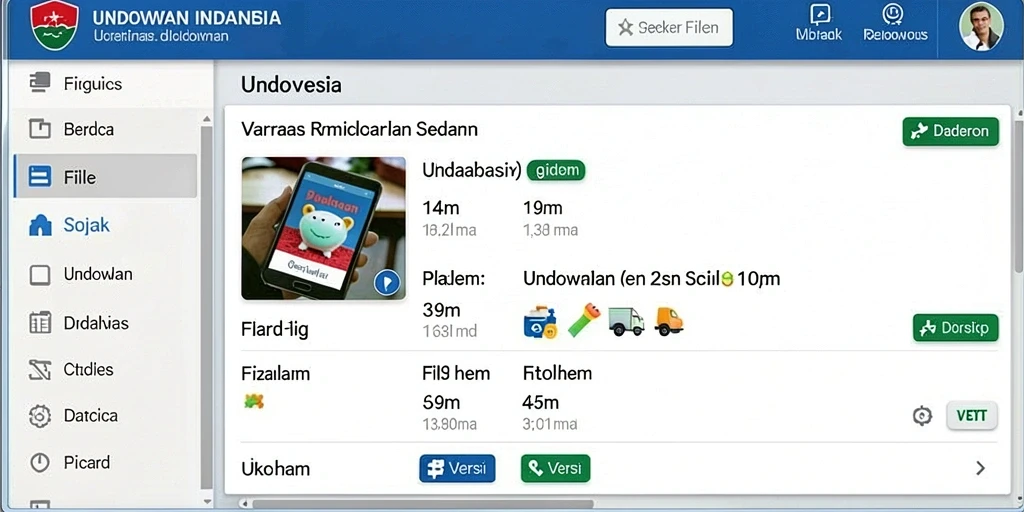 Tampilan awal game yang menarik dan penuh warna.