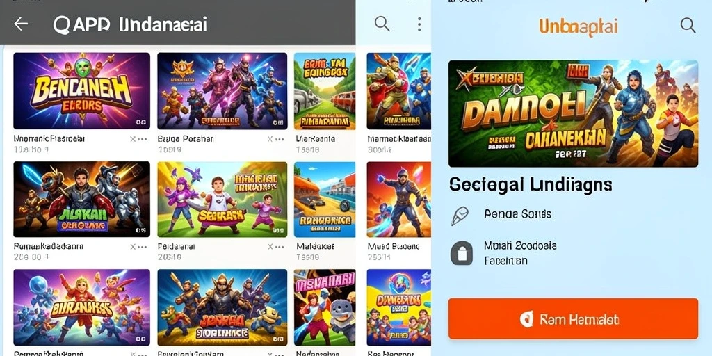 Tampilan antarmuka pengguna yang intuitif dan menarik.