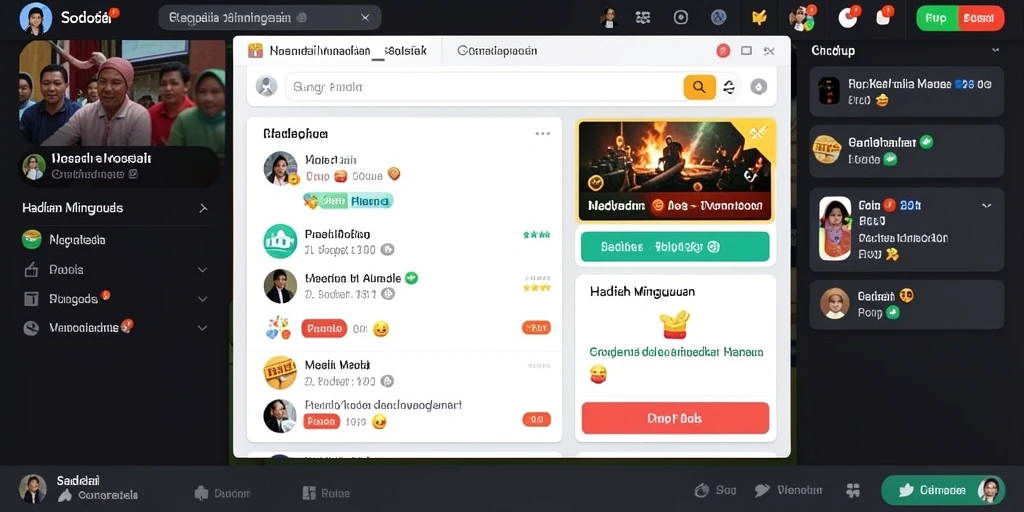 Tampilan utama KENCANA28 yang menarik dan intuitif.