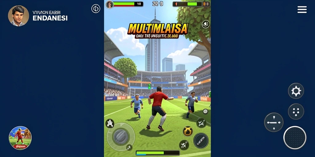 Screenshot tampilan menu utama MANDALA77.