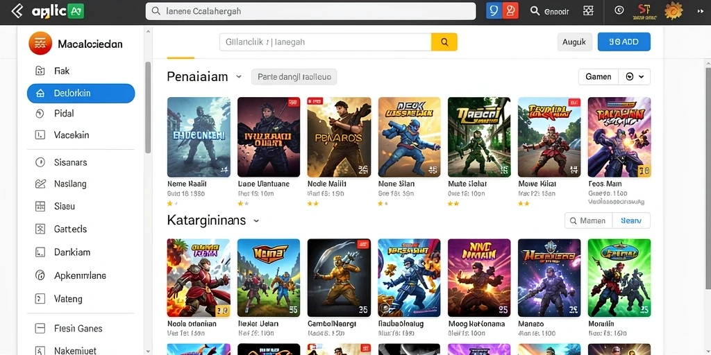 Tampilan antarmuka yang user-friendly dan menarik.