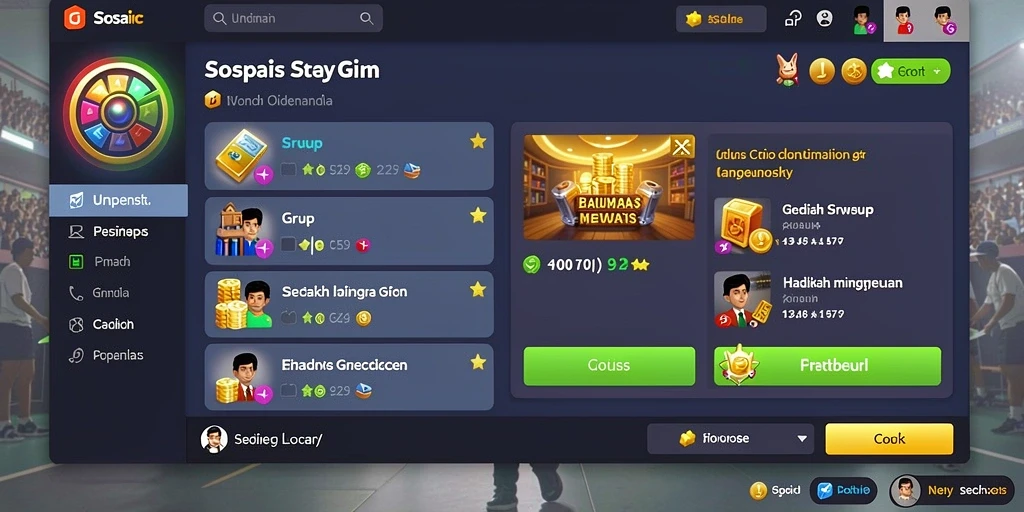 Screenshot menunjukkan gameplay menarik SUHU777.