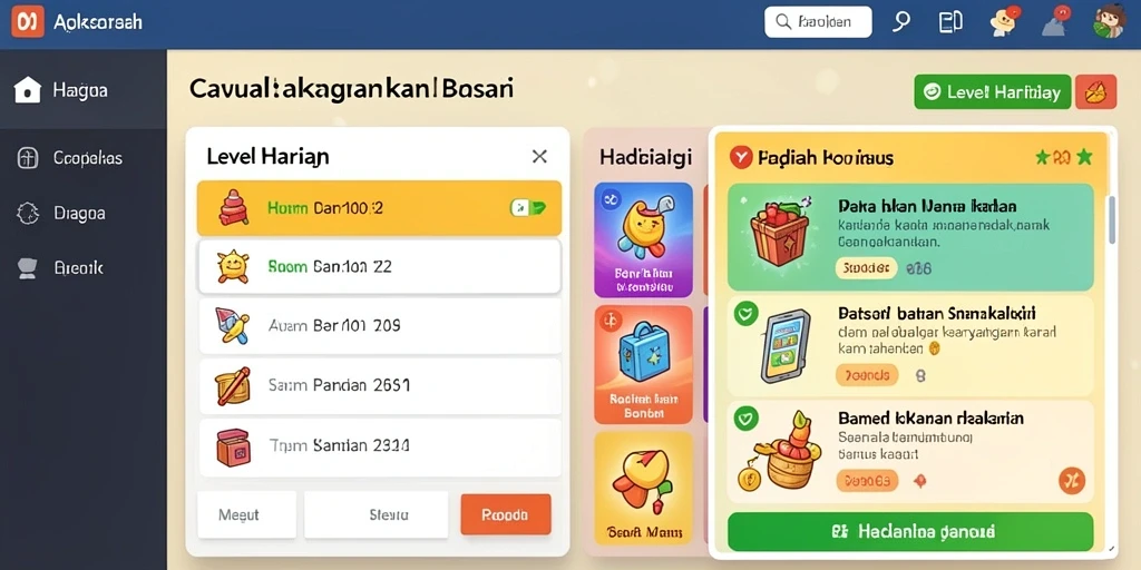 Menampilkan antarmuka pengguna yang intuitif.