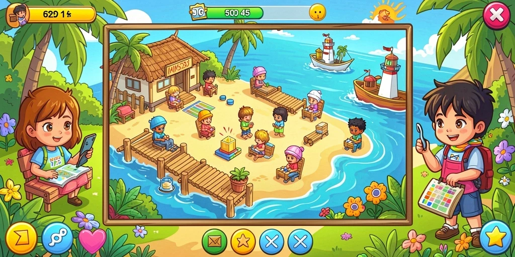 Tampilan awal game dengan grafis yang luar biasa.