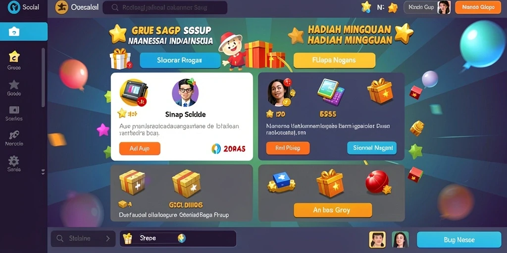 Tampilan antarmuka yang user-friendly dan menarik.